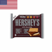 American HERSHEY S Milk Chocolate Bars 6 Count Pack, Classic 1.55 Oz Candy