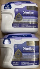 2 Similac Pro-Total Comfort Gentle Infant Formula Powders, 20.1oz, Exp 9/26