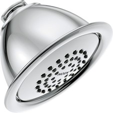 Moen 6371 One-Function 4" Diameter Spray Head Standard in Chrome