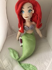 Disney Princess The Little Mermaid Soft Plush Cuddle 19" Pillow Buddy Ariel