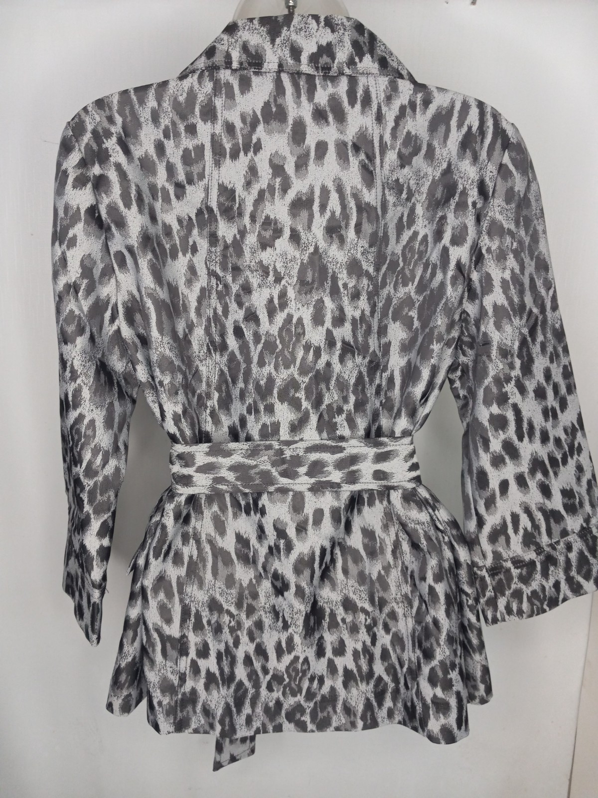 Ruby Rd Petite Jacket Size 6P Full Zip Animal Pri… - image 7