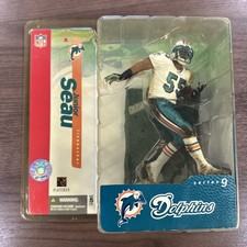 McFarlane NFL Series 9 Junior Seau Miami Dolphins White Jersey Chase Variant