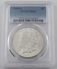 1904 O Morgan Silver Dollar Graded By PCGS MS63 Certification# 57565895