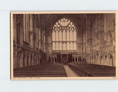 Postcard Interior Ely Cathedral England