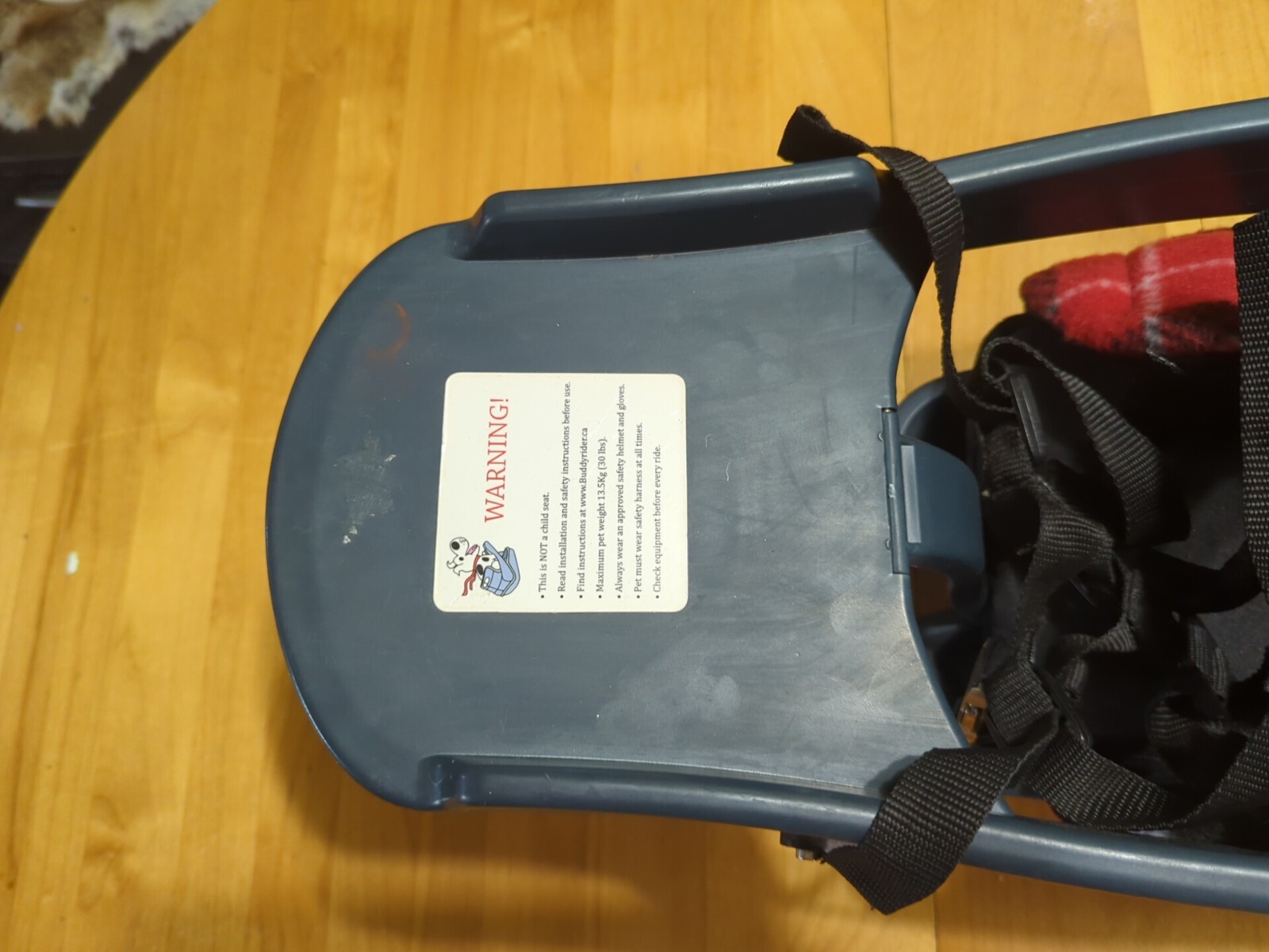 BuddyRider Bike Seat for Small Pets Dogs Carrier eBay