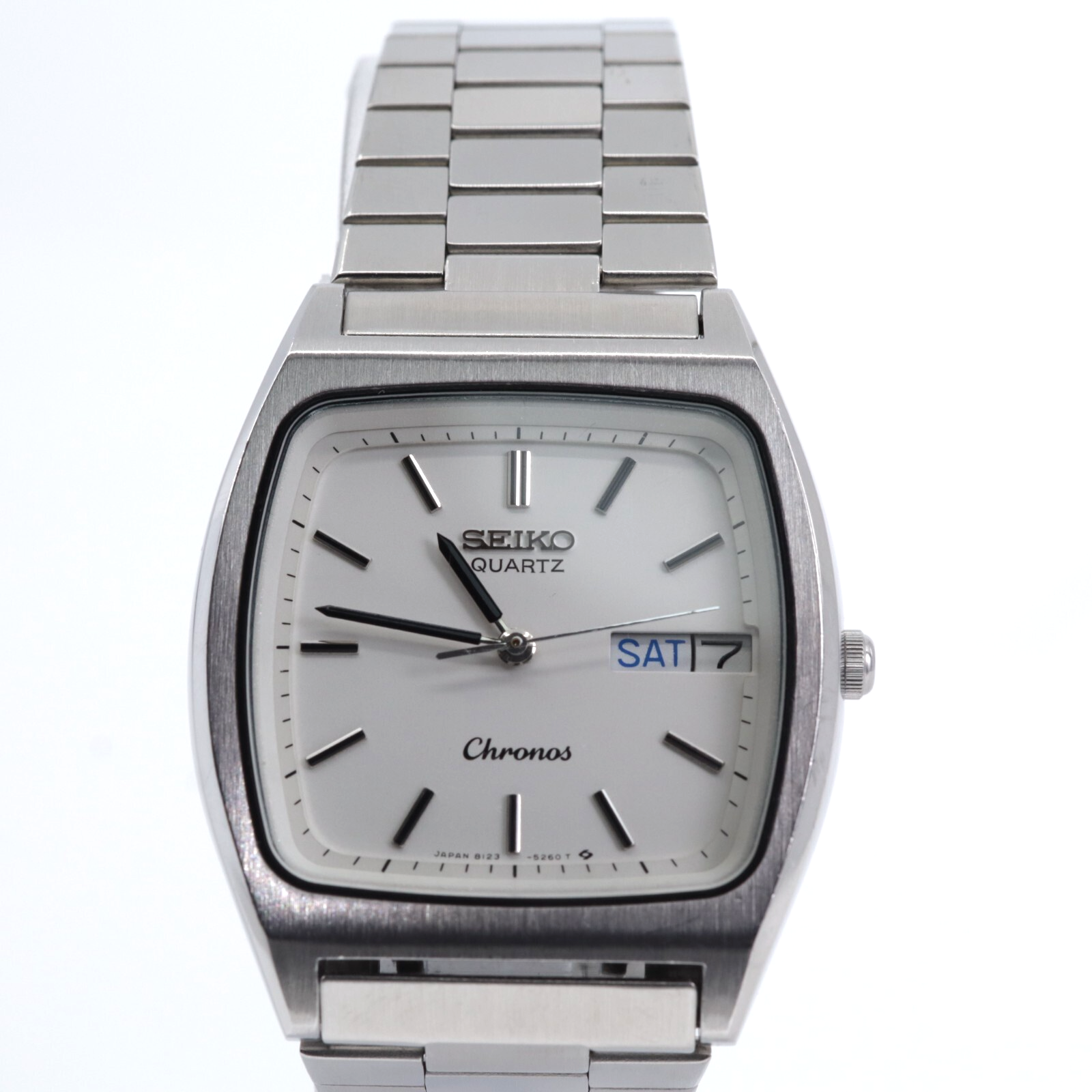 Seiko 8123-5240 Chronos Quartz Vintage Watch