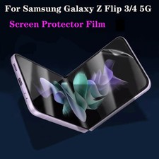 1Pc Soft Hydrogel TPU Film Screen Protector For Samsung Galaxy Z Flip 3/4 5G