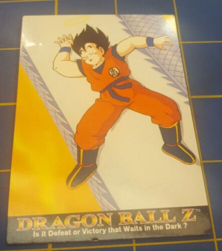 1996 FANimation Dragonball Z Goku se dirigeait vers King Kai's #33 fabriqué au Japon. - Photo 1/7