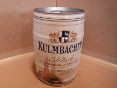 KULMBACHER EDELHERB 5 LITER MINI BEER KEG~GERMANY #95