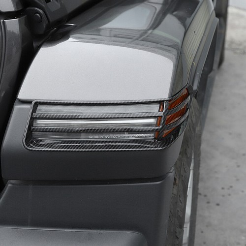 Exterior Front Bumpers Wheel Eyebrow Light Cover Trim for Jeep Wrangler JL 2018+ - Bild 3 von 27