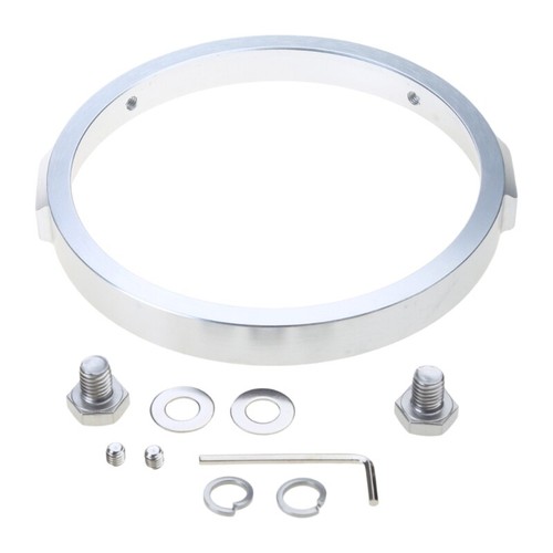 5.75 Headlamp Motorcycles Headlight Install Support Mount Adapter Trim Rings