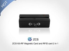 Zcs100 RFID and Magnetic Stripe Card 3 Tracks Reader/writer 13.56 MHz ...