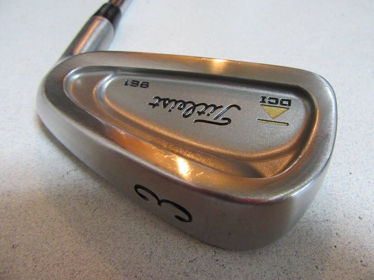 Titleist DCI 981 Iron Set 9pcs 3-9+Pw,Sw Dynamic Gold S300 Titleist DCI 981 Iron Set 9pcs 3-9+Pw,Sw Dynamic Gold S300