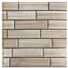 10 PCS 3D Peel Stick Antique White Gray Wood Grain Wall Tile Lightweight 12 in