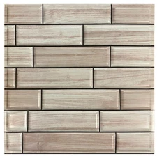 10 PCS 3D Peel Stick Antique White Gray Wood Grain Wall Tile Lightweight 12 in