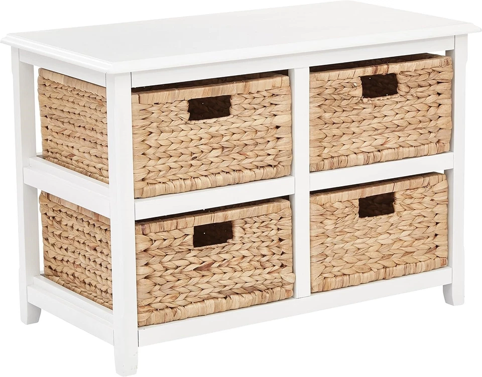 Gaveteros Cajonera de Madera Para Ropa De Bebe Cuarto Comoda Grande 4 Cajones - Image 3 of 4