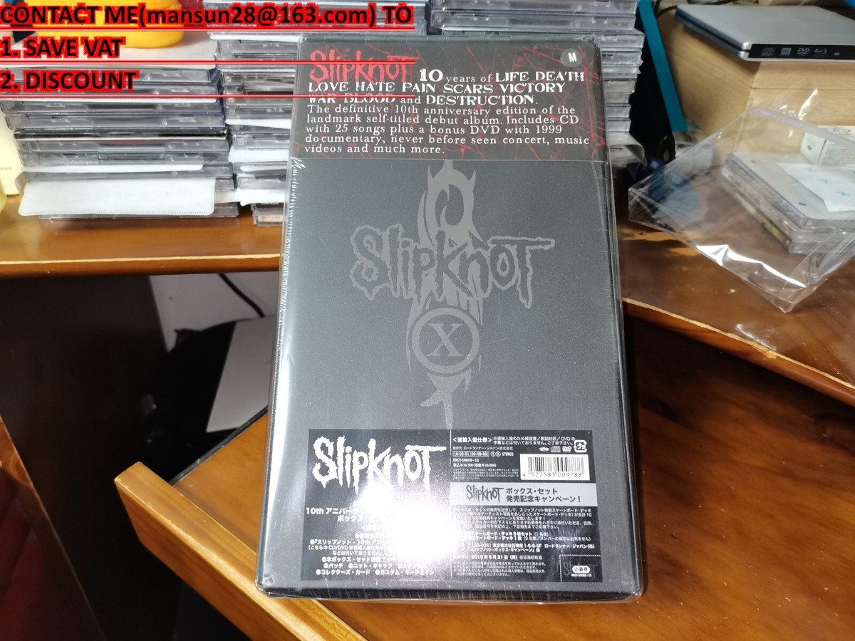 限定品 SLIPKNOT 10th Anniversary Deluxe Box Limited Edition Slipknot 10Th Anniversary Deluxe Box | eBay