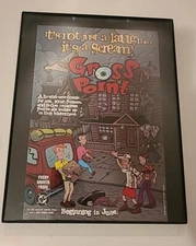 Gross Point 1997 DC Comics Print Ad Framed 8.5x11 