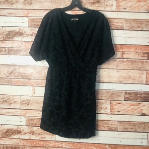 h&m velvet wrap dress