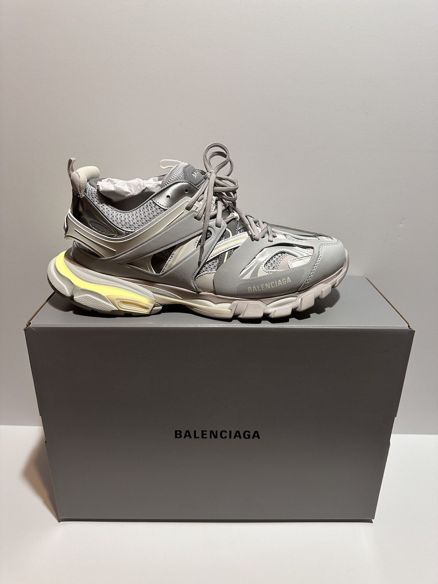 Balenciaga Track Led Sneaker For Men (light Grey Mix) | eBay