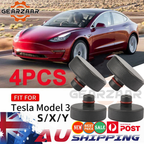 Pad Jack di sollevamento da 4 pezzi con custodia per Tesla