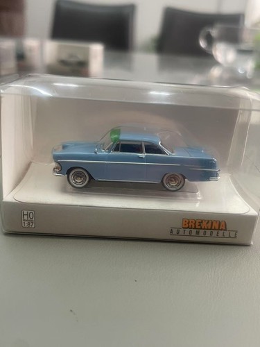 BREKINA 1/87 Plastic car model Opel Rekord P2 Bule - Picture 7 of 7