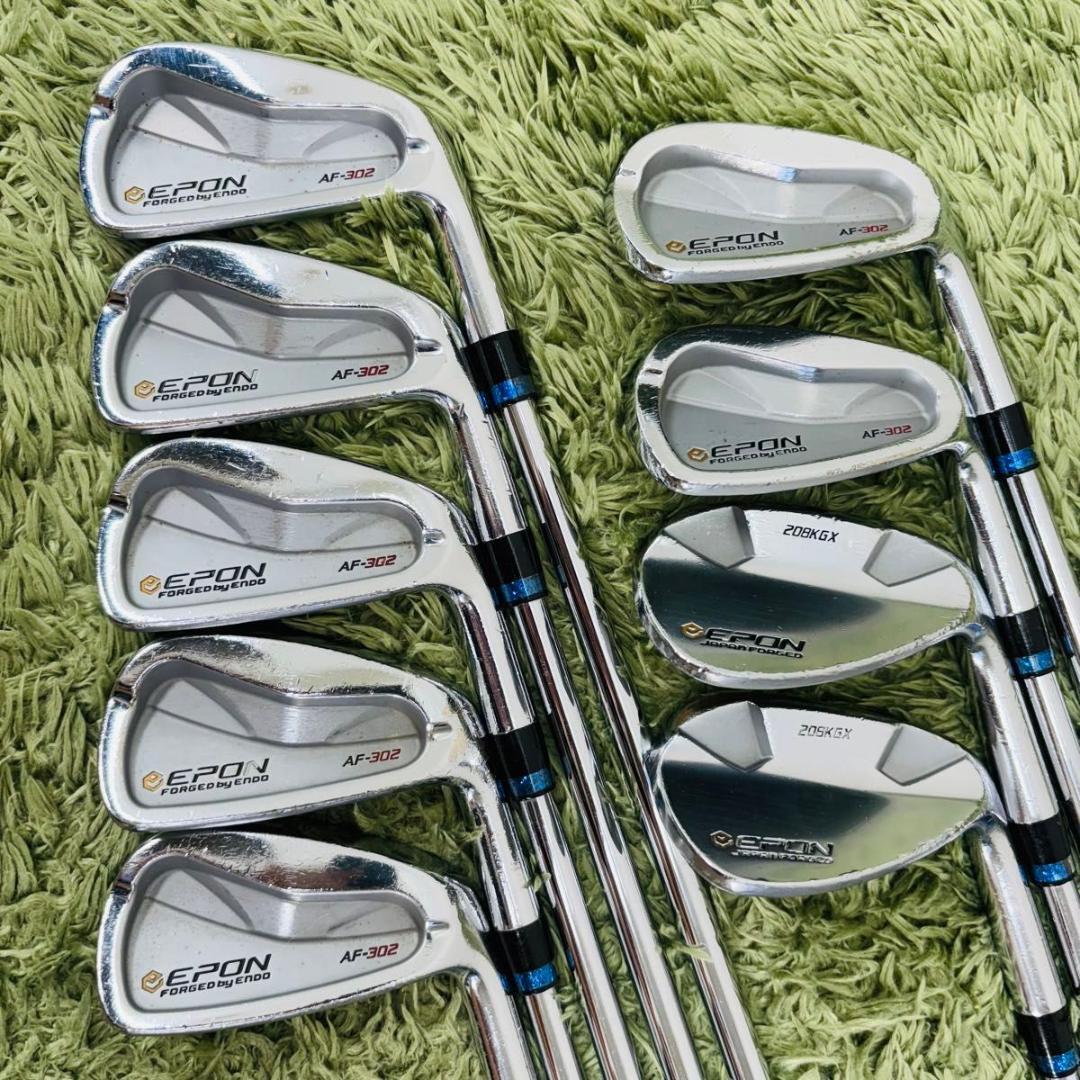 エポンAF302 ９本セット エポンAF302 9本セット Epon AF-302 Iron Set 4-9+Pw Ns Pro