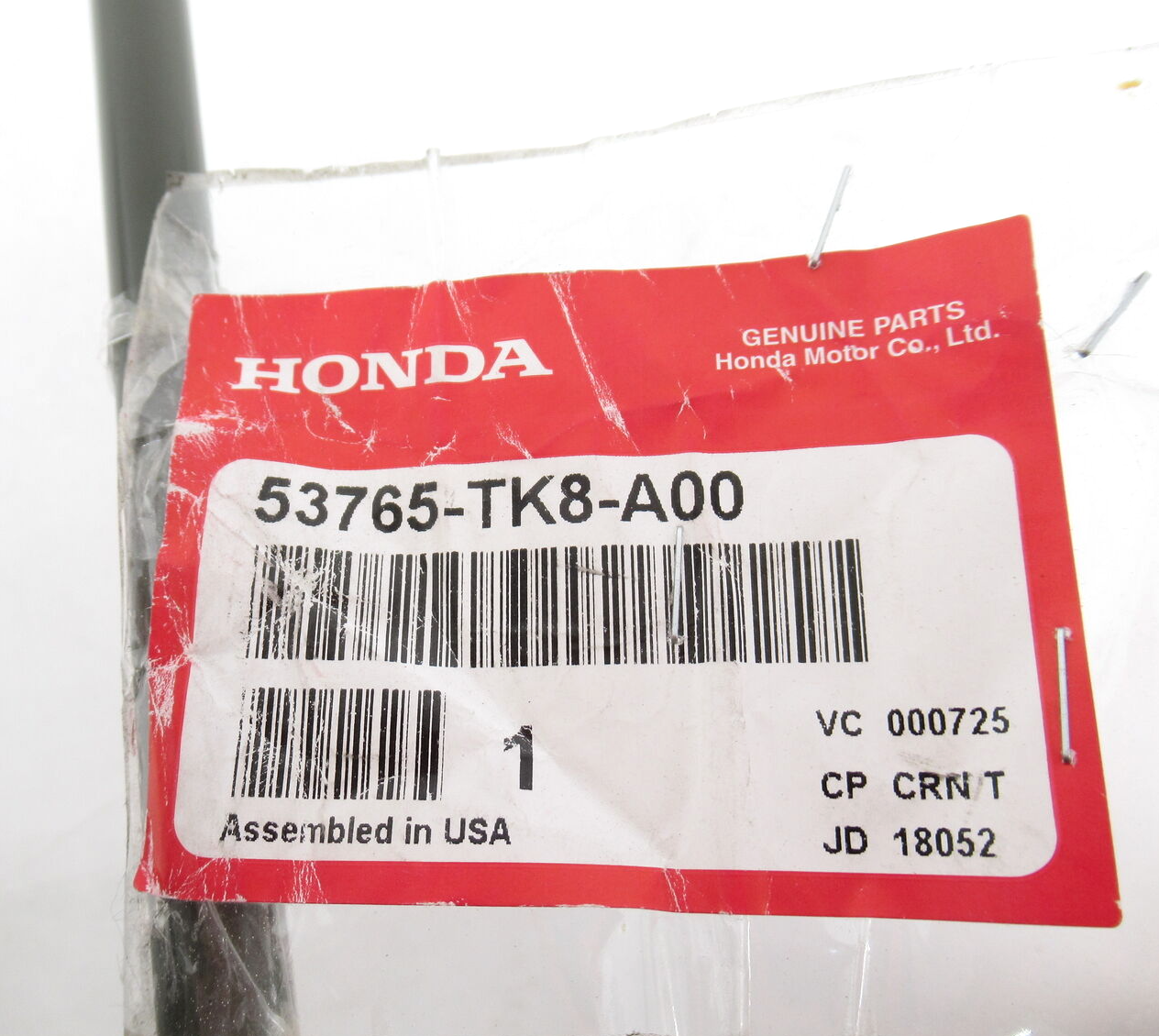 Kit Pastiglie Freno Posteriori Originali Honda 43022-tk8-a00 – Ricambio Specifico