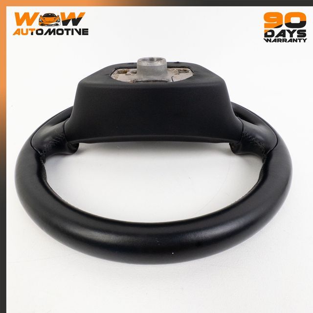 04-17 BENTLEY CONTINENTAL FLYING SPUR GTC GT DRIVER STEERING WHEEL BLACK OEM