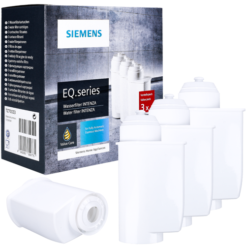 3x Water Filter Siemens TZ70033A Brita Intenza for coffee machines