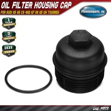 Oil Filter Housing Cover Cap for Audi A5 A6 C8 4A2 A7 A8 Q5 VW Touareg CR7 RC8