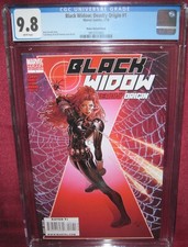 BLACK WIDOW DEADLY ORIGIN #1 VARIANT EDITION MARVEL COMIC 2010 CGC 9.8