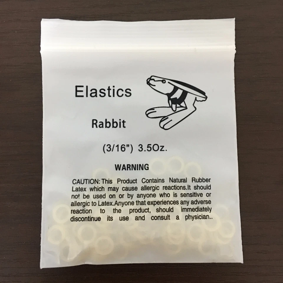 Dental Orthodontic Rubber Bands Ortho Elastics Latex Braces 15 Sizes for Choice - Image 3 of 4