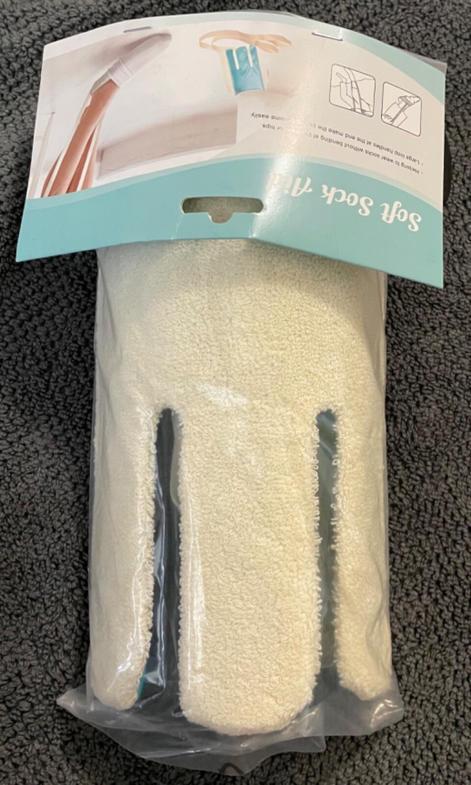 soft sock aid blue and whiite eBay