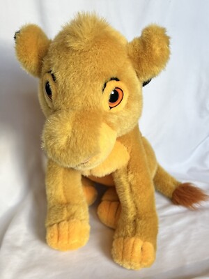 Disneyland Walt Disney World The Lion King Simba Soft Stuffed Plush Animal 13 