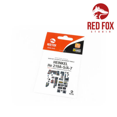 Red Fox Studio RFSQS-32184 - 1/32 Heinkel He 219A-5/A-7 UHU (for Revell kit) - N