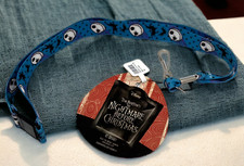 Nightmare Before Christmas Jack Skellington Lanyard Blue Claire  s Disney Tags