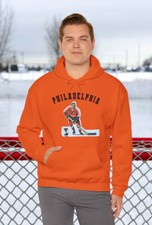 Philadelphia Flyers Old Time Table Hockey Unisex Heavy Blend™ Hooded Sweatshirt