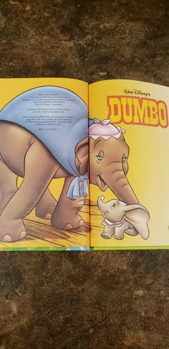 Disney's Dumbo Grolier Book HB - Picture 4 of 4