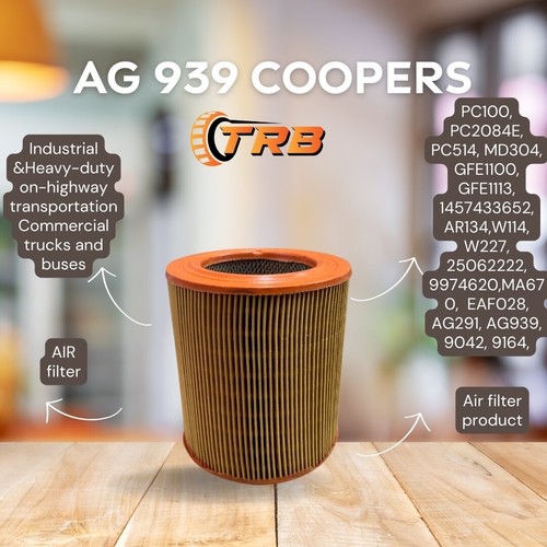AG939 - COOPERS FIAAM AIR FILTER - Picture 2 of 3