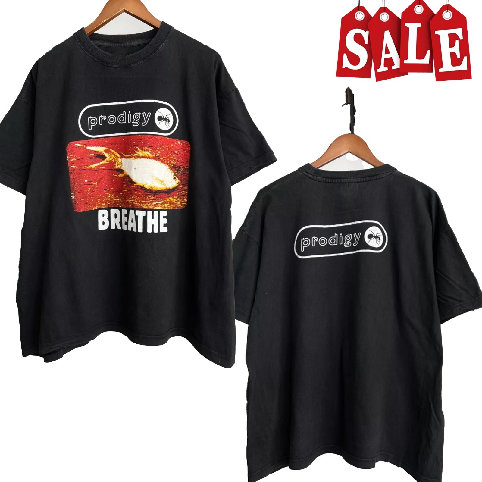 Retro The Prodigy Band Concierto Hombres S-235XL NLS5.131