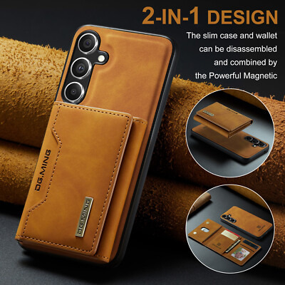 Hülle für Samsung S26 S25 S24 S23 S22 S21+ Ultra Tasche Leder Wallet Schutz Case