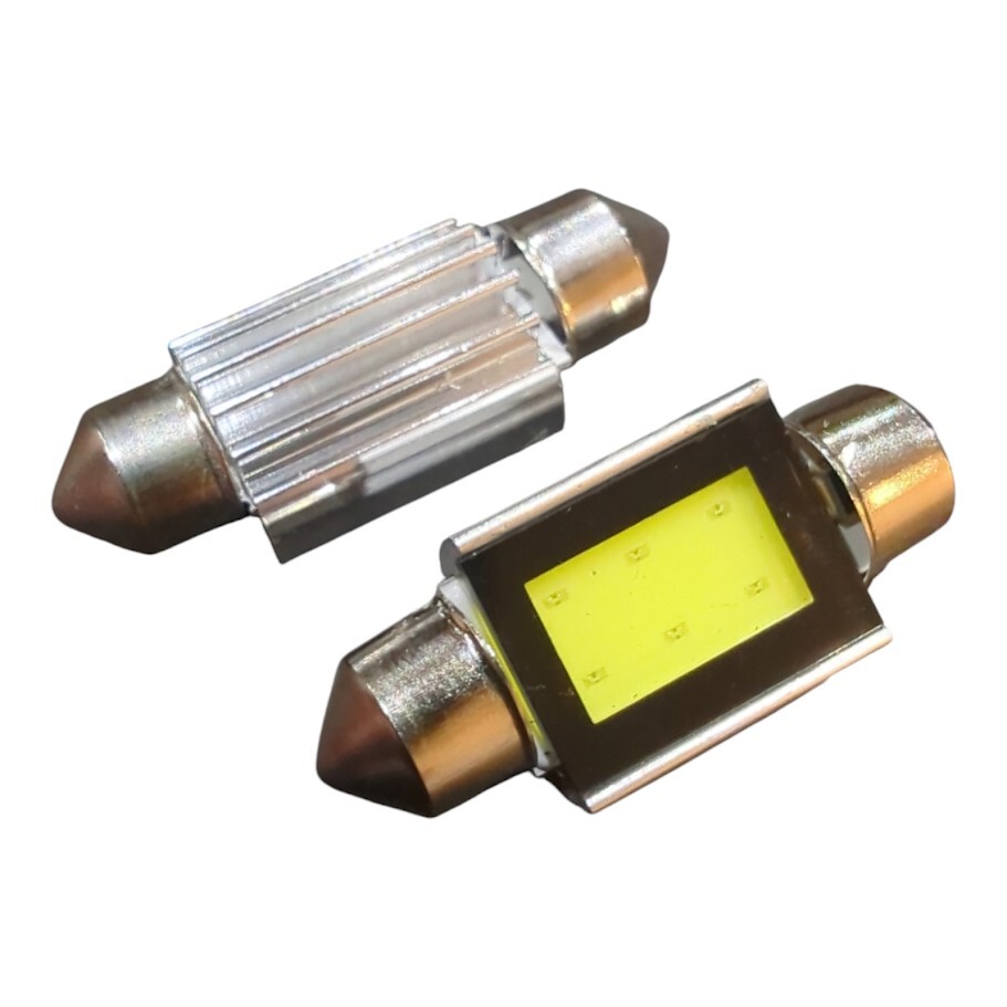 ShuoHui 2x COB LED Panel Lampen 10W 12V - Superhelle Spot Strahler In Kaltweiß 6500K