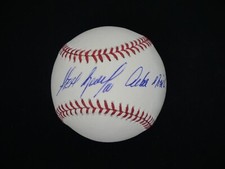 ALEXEI RAMIREZ SIGNED OMLB BASEBALL INSCRIBED 