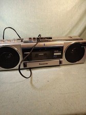 Vtg Panasonic Ambience RX-F2 Boombox Stereo Cassette Player Recorder Tested