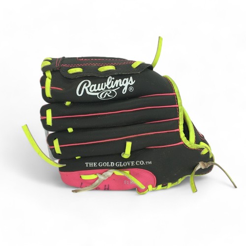 Gant Junior Baseball Rouge Bleu Gant De Baseball Rawlings 9 Pouces - Junior Main Gauche Couleur Rouge/Bleu Gant Rawlings Pl91sr