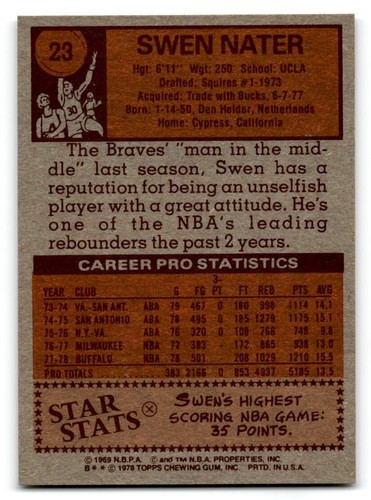 1978-79 Topps Basketball NM to NM/MT You Choose, Complete Your Set Bill Walton - Picture 47 of 261