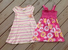 Lot 3 Girls Sz 6 Gymboree Striped Youngland Pink Floral George Dress Summer