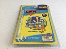 Leap Pad Phonics Lesson 2 Short Vowels A  I Book and Cartridge Tad's Good Night