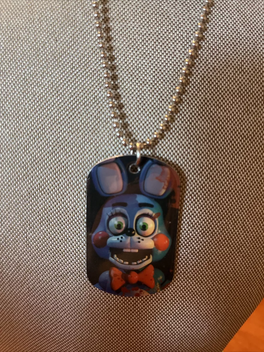 2016 Officially Licensed Five Nights At Freddy's TOY BONNIE Dog Tag  Necklace